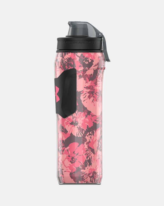 UA Playmaker Squeeze Insulated 28 oz. Water Bottle, Pink, pdpMainDesktop image number 3